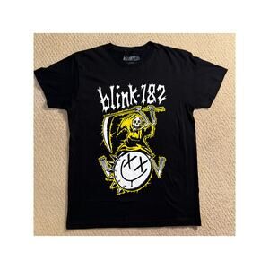 NWOT Hot Topic Blink 182 World Tour Grim Reaper Tee